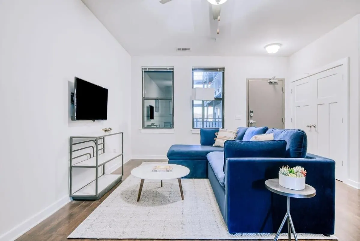 דירה נאשוויל Cozysuites Musicrow Classy 1Br W Free Parking 24