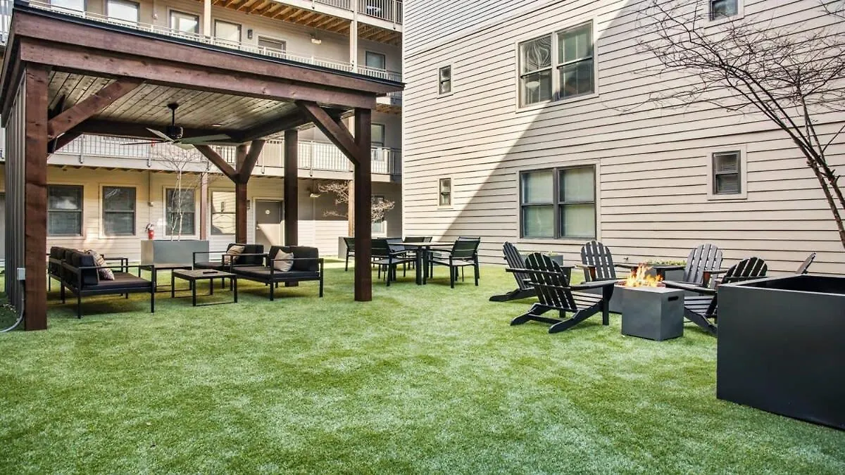 דירה נאשוויל Cozysuites Musicrow Classy 1Br W Free Parking 24 ארצות הברית